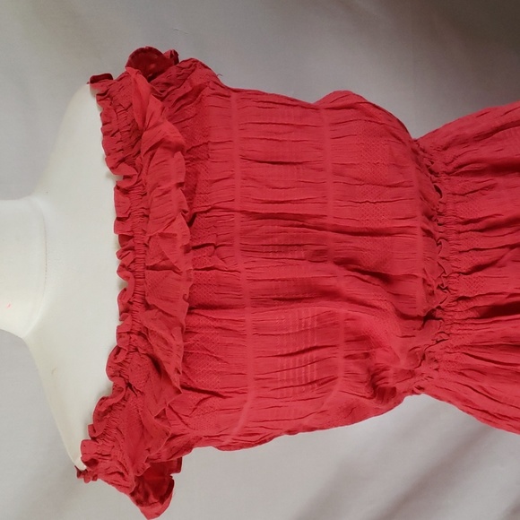 NEW Max Studio Ruffle Sleeveless Tiered Dress - Picture 2 of 14